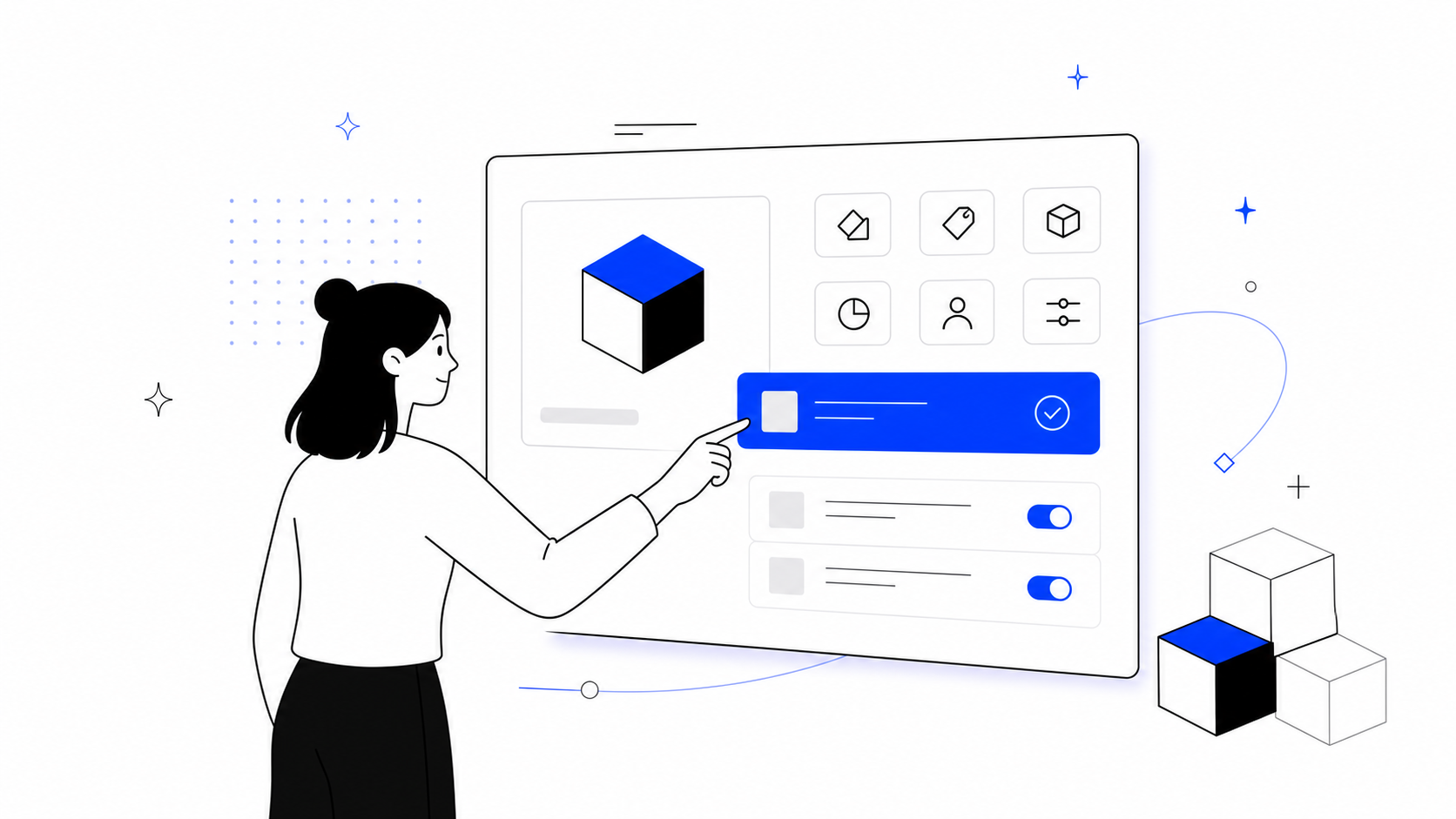 Product setup illustration